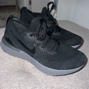 Nike Black and Gray Athletic Shoes
